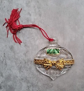 Marquis Waterford Crystal Christmas Ornament Glass Germany Hanging Ornament - Picture 1 of 7