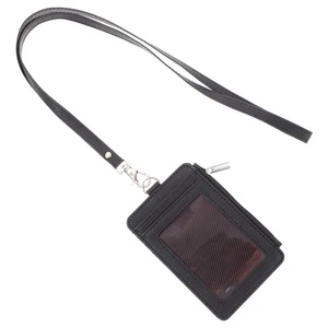 Coin Wallet Card Holder Work Badge Lanyard Id Holders for Badges - Imagen 1 de 12