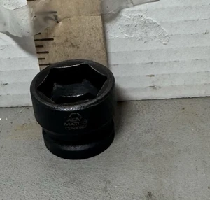 MATCO 1/2" DRIVE 24MM CSP24M6V METRIC 6 POINT STUBBY IMPACT SOCKET - Imagen 1 de 4