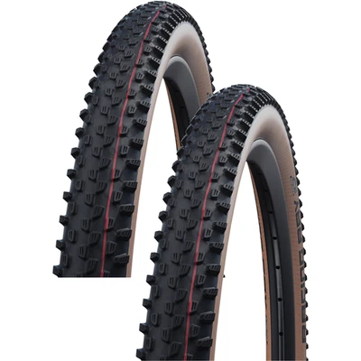 Pack de 2 Neumáticos Schwalbe Racing Ray 29 x 2.35 Tubeless Plegables Negros/Transparentes Foto 1 de 2