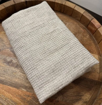 Pottery Barn EURO Sham lino belga lino europeo tejido gofre color: lino NUEVO Foto 1 de 4