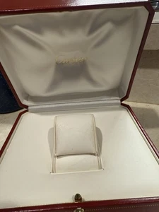Cartier Genuine watch box case CO 1018 Without outer box Color Red - Picture 1 of 4