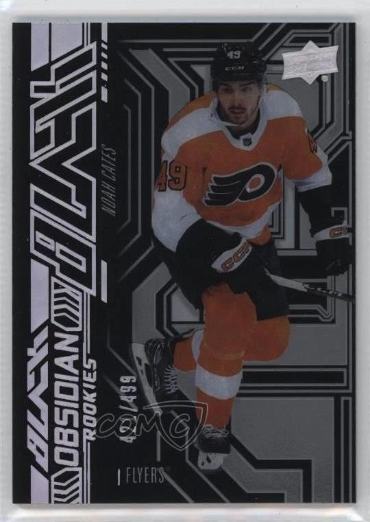 2022-23 SPx UD Black Obsidian Rookies /499 Noah Cates #OR-15 RC - Image 1 of 2