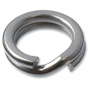 Cormoran Sprengringe flach 9,0mm 80kg Stainless Steel Stahl 8 Stück Springringe - Bild 1 von 2