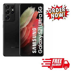 Samsung Galaxy S21 Ultra 5G 128 GB Negro Plateado Desbloqueado Impecable A+ - Imagen 1 de 25
