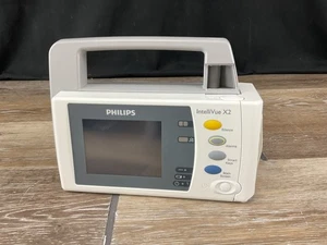 Philips IntelliVue X2 M3002A Portable MP2 Sp02 ECG MMS Patient Transport Monitor - Picture 1 of 7