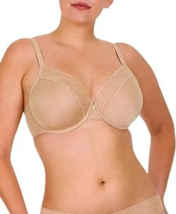 Natori Hidden Glamour Light Pink Lace Bra Style 736044 Size 34G - Picture 1 of 6