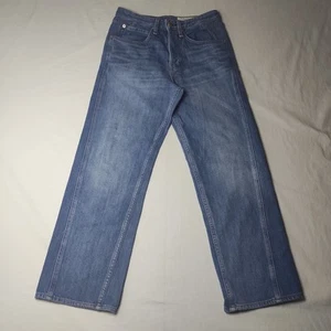 Rag & Bone 24 Maya High Rise Ankle Blue Denim Jeans Medium Wash - Picture 1 of 12