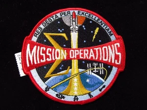 Distintivo Patch 4" Supporto Pianificazione Allenamento Spaziale NASA Mission Operations Insignia - Foto 1 di 3