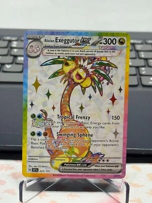 Alolan Exeggutor ex 225/191 Sv08: Surging Sparks Holo - Image 1 of 3