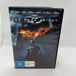 The Dark Knight DVD Christian Bale Region 4 - Picture 1 of 5