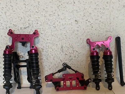 ThunderTiger-EB4(S2-S2.5)Stoßdämpfer-Dämpferbrücke,Lenkung/Servosaver/Spurstange - Bild 1 von 4