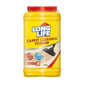 Long Life Carpet Cleaning Powder 500g Removes Dirt and Freshens Fast Drying - Picture 1 of 1