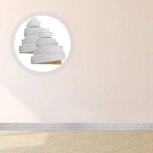 Decorative Edging Waistline Sticker Trim Caulk Strip - Picture 1 of 12