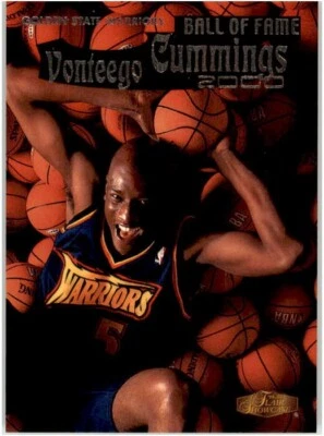 1999-00 Flair Showcase Ball Of Fame #BF11 Vonteego Cummings Golden State warrior - Image 1 of 2