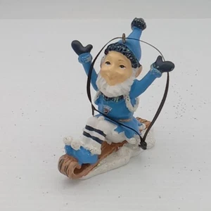 NBA Oklahoma City Thunder Elf On Sled Christmas Tree Ornament Basketball - Picture 1 of 1