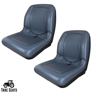 Two (2) Gray High Back Seats for Artic Cat Prowler 550 650 700 1000 (1506-925) - Picture 1 of 5