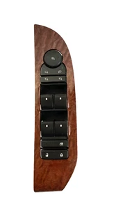 2007-2013 Tahoe Yukon Suburban Escalade Driver L Window Doorlock Switch OEM - Picture 1 of 4