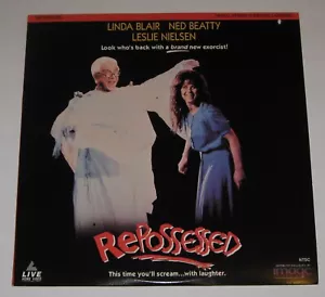 REPOSSESSED (LASERDISC 1990) - Starring LESLIE NIELSON, LINDA BLAIR - LIKE NEW - Picture 1 of 2