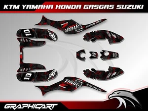 POLARIS TRAILBLAZER SCRAMBLER 250 1995-2009 CUSTOM GRAPHICS KIT DECALS - Bild 1 von 5