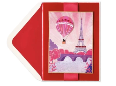 Papyrus Romantic Valentine's Day Card "Life with you is an amazing adventure" - Image 1 of 3