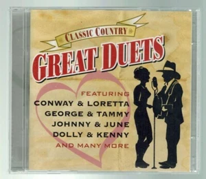 CLASSIC COUNTRY - GREAT DUETS - George & Tammy / Dolly & Kenny / more - 30 SONGS - Picture 1 of 2