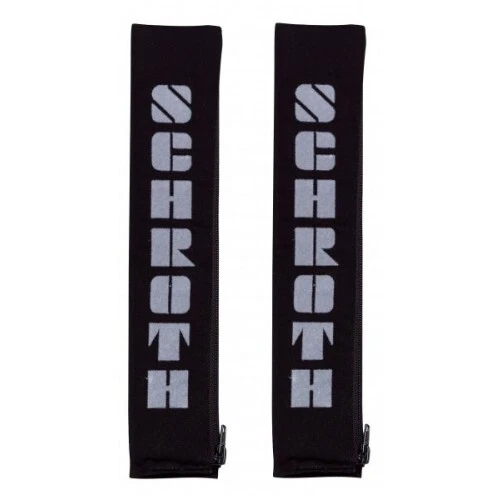 Schroth Gurtpolster schwarz/silber 2" (50mm) mit Flock - 1 Paar - Bild 1 von 1