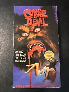 Curse of the Devil (VHS, 1989) Horror Thriller GEMSTONE 
