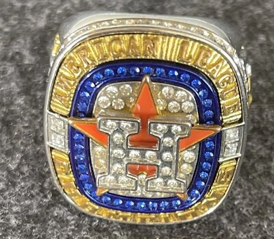 American League Baseball Champions 2021 Houston Astros Souvenir Ring #27 Altuve - Image 1 of 4