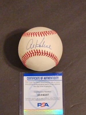 Al Kaline HOF 80 Autographed Official MLB Baseball - PSA/DNA COA - Image 1 of 4