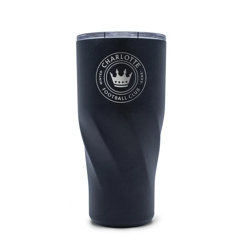 WinCraft Charlotte FC 20oz. Morgan Stainless Steel Tumbler Cover