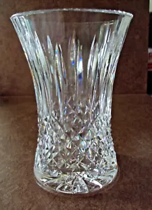 C. 1970 Waterford geschliffener Kristall 8" LISMORE Flare Vase - handgeschliffen und funkelt - Bild 1 von 10