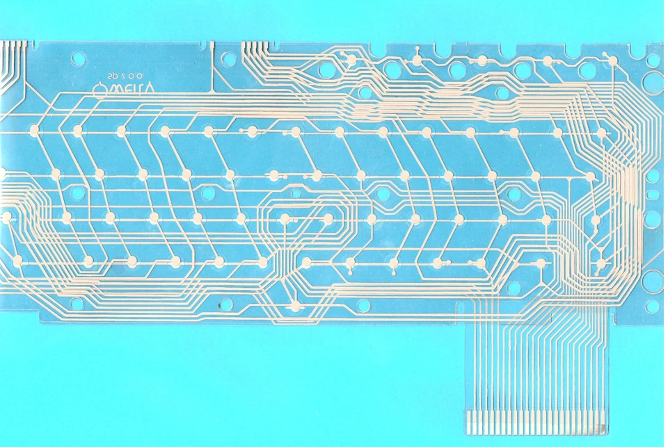 ATARI XE Tastatur Membrane Tastaturfolie.NEU! Keyboard mylars. Rubber caps - Bild 1 von 2