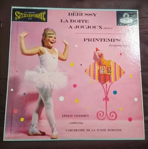 Ansermet - Debussy La Boite A Joujoux LP ~ Fast neuwertig Orig London blaue Rückseite Stereo - Bild 1 von 3