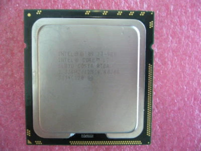INTEL Hexa-Cores CPU i7-980 3.33GHZ/12MB 4.8GT/s CPU LGA1366 SLBYU Processor - Image 1 of 3