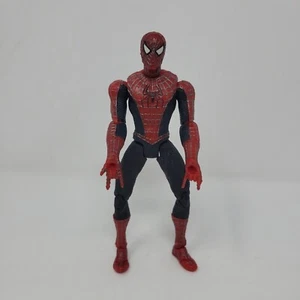 Toy Biz Spider-Man 2 Movie Poseable Spider-Man Action Figure web shooting 6" - Foto 1 di 6