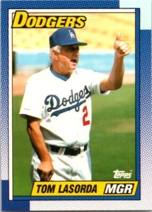 1990 Topps Tiffany Edition Manager #669 Tom Lasorda - ¡Envío gratuito! - Imagen 1 de 2