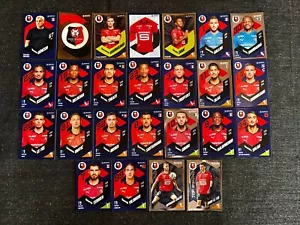 25 VIGNETTEN AUFKLEBER PANINI FUSSBALLMEISTERSCHAFT 2024 TEAM RENTIERE KOMPLETT - Bild 1 von 1