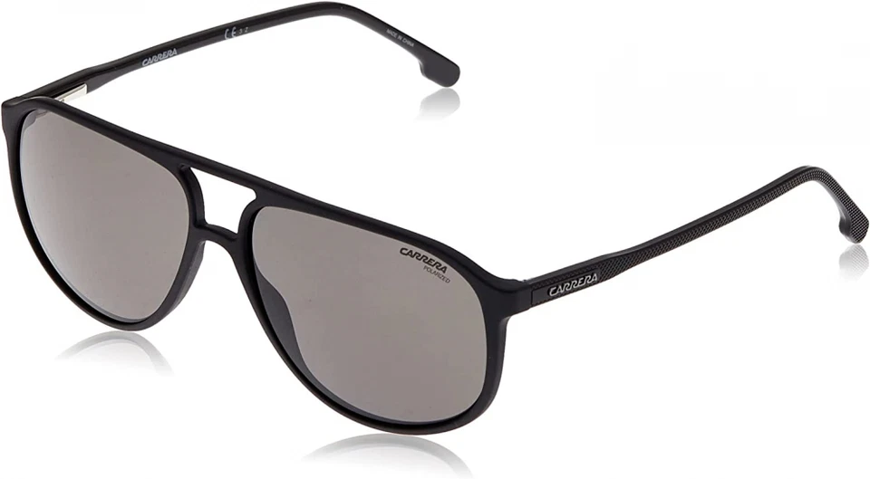 Carrera Polarized Men's Matte Black Pilot Sunglasses - CA257S 0003 M9