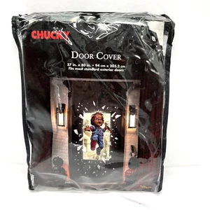 Spirit Halloween Chucky Door Cover Horror Childs Play - Imagen 1 de 2