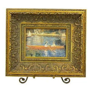 Renoir Quadro Festa Canottaggio Riproduzione Belle Arti 12,5"x11" - Foto 1 di 13