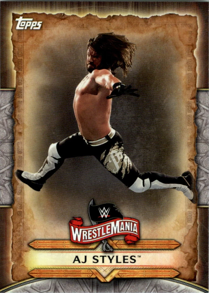 2020 Topps WWE Road to WrestleMania WrestleMania Roster Wrestling Card Pick - Image 1 of 1