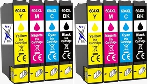 8 Nicht-OEM-Tintenpatronen für Epson 604 604XL XP-2200 XP-2205 FÜR ANANAS - Bild 1 von 1