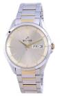 Westar Champagne Dial Two Tone Stainless Steel Quartz 50212 CBN 102 Men's Watch