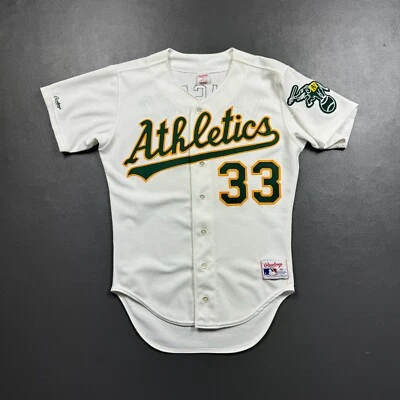 Camiseta deportiva 100 % auténtica Jose Canseco vintage Rawlings Oakland Athletics talla 40 M Foto 1 de 4