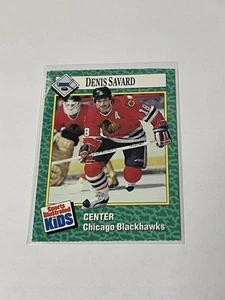 1990 Sports Illustrated For Kids #118 Denis Savard **033657 - Bild 1 von 2