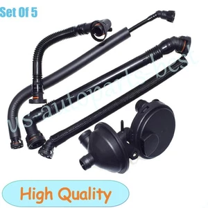SET 5pcs CRANKCASE VENT VALVE&BREATHER HOSE KIT FOR BMW E46 Z4 X3 3 11617501566 - Picture 1 of 13