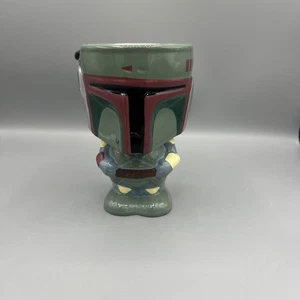 Boba Fett Mandalorian Star Wars Goblet Cup/Mug Ceramic Bounty Hunter By Galerie - Picture 1 of 7