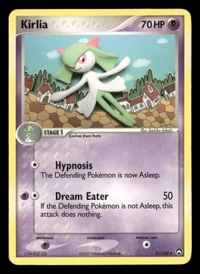 Kirlia - 31/108 - Uncommon - EX Power Keepers - Pokemon Card - HP - Image 1 of 2