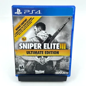 Sniper Elite III Ultimate Edition (Sony PlayStation 4, 2015) CIB Komplett Neuwertig - Bild 1 von 5
